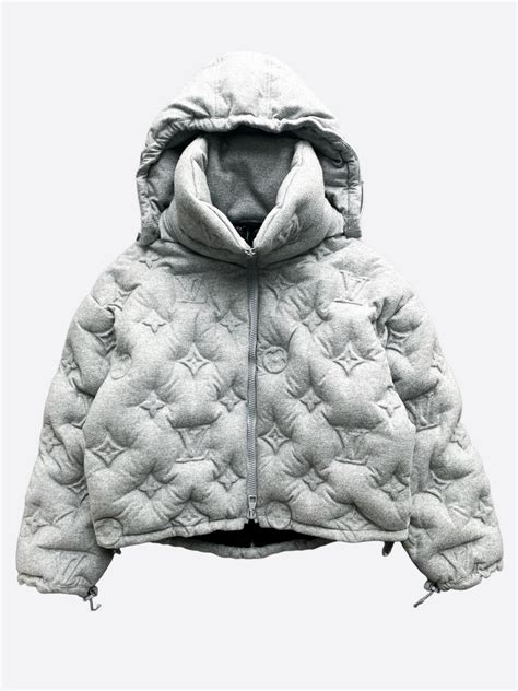 Louis Vuitton monogram puffer jacket